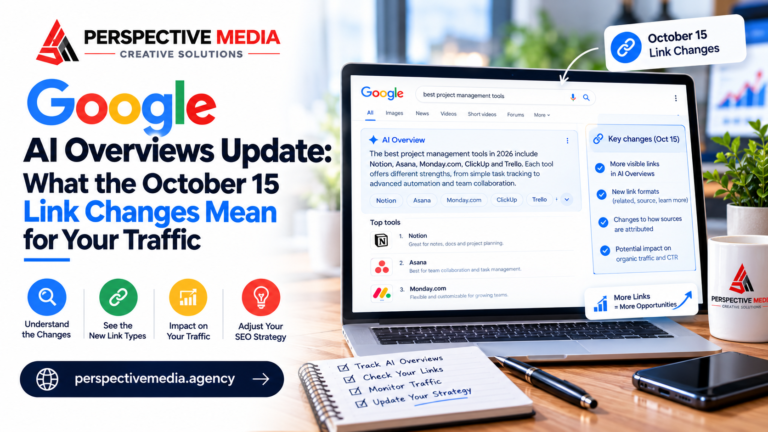 Google AI Overviews Update: What the October 15 Link Changes Mean for Your Traffic