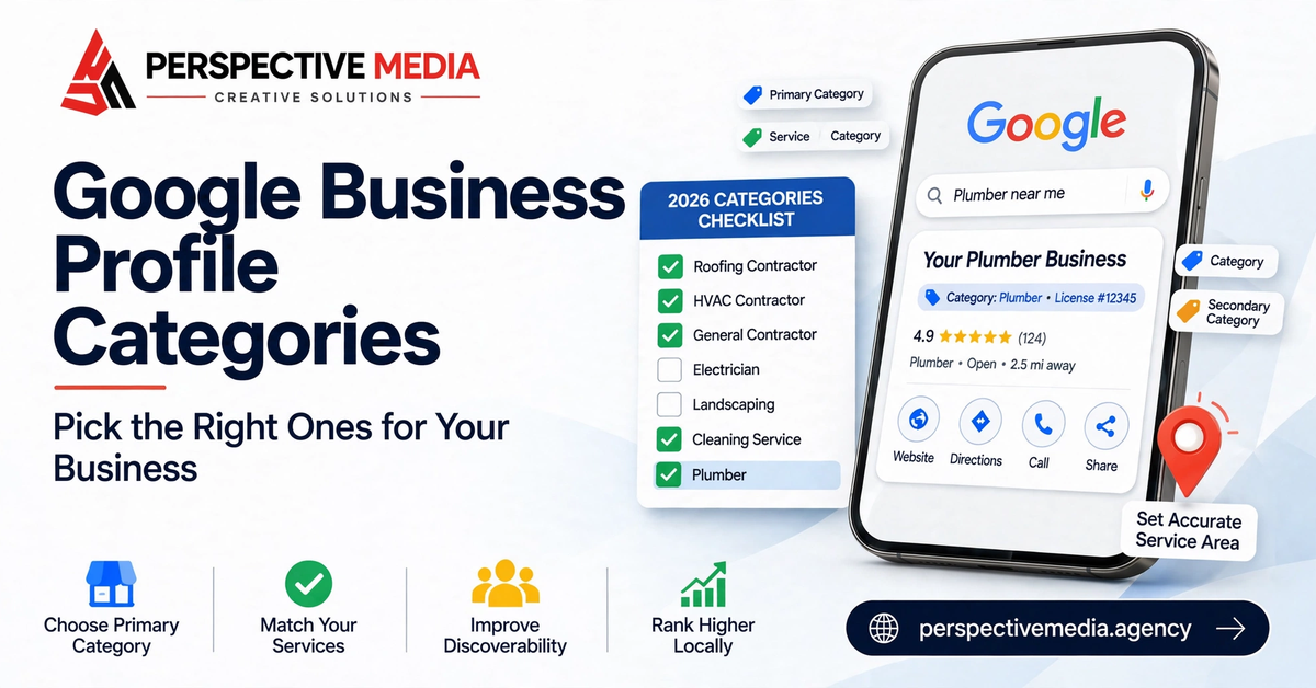 How to Choose the Right Google Business Profile Categories for a Service Business
