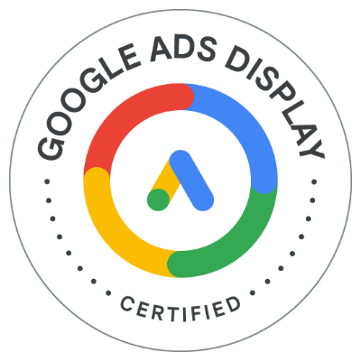 Google Ads Display certification badge